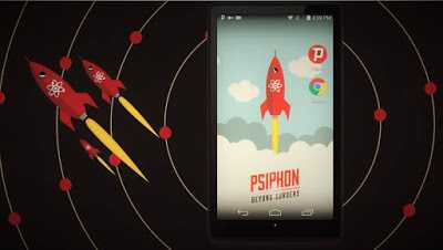Download the psiphon application to unblock Facebook Messenger and WhatsApp