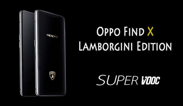 Oppo Find X Lamborghini Edition