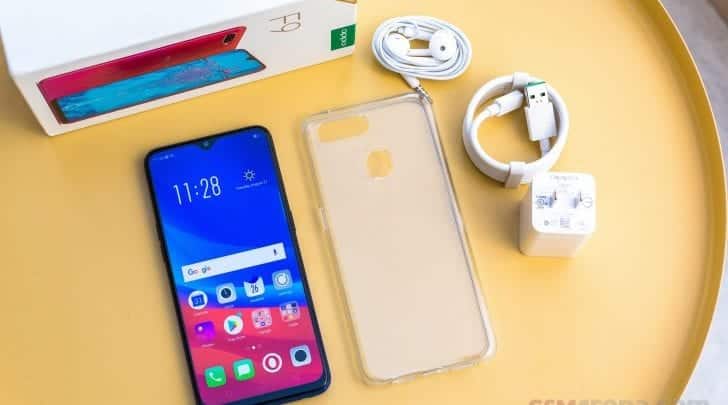 Unboxing the Oppo F9