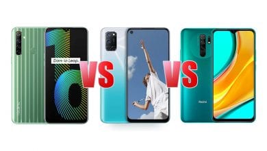 OPPO A52 vs Redmi 9 vs Realme Narzo 10