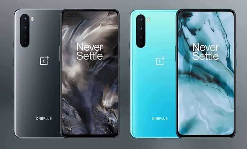 OnePlus Nord mobile colors