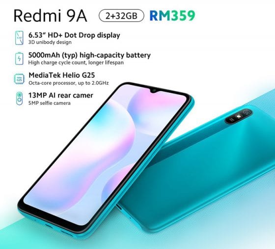 Xiaomi redmi 9a аккумулятор