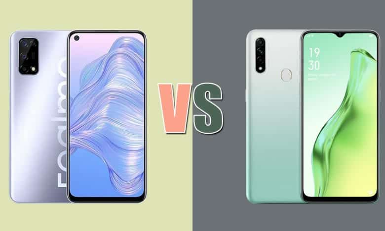 Oppo A31 VS Realme V5