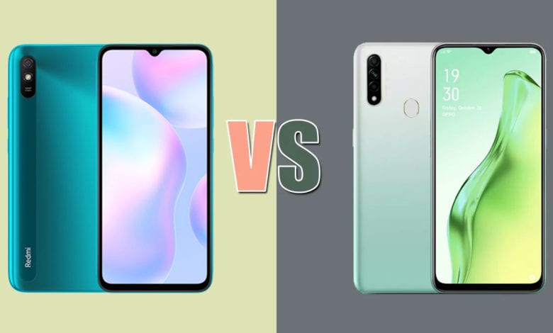 مقارنة Oppo A31 و Xiaomi Redmi 9A