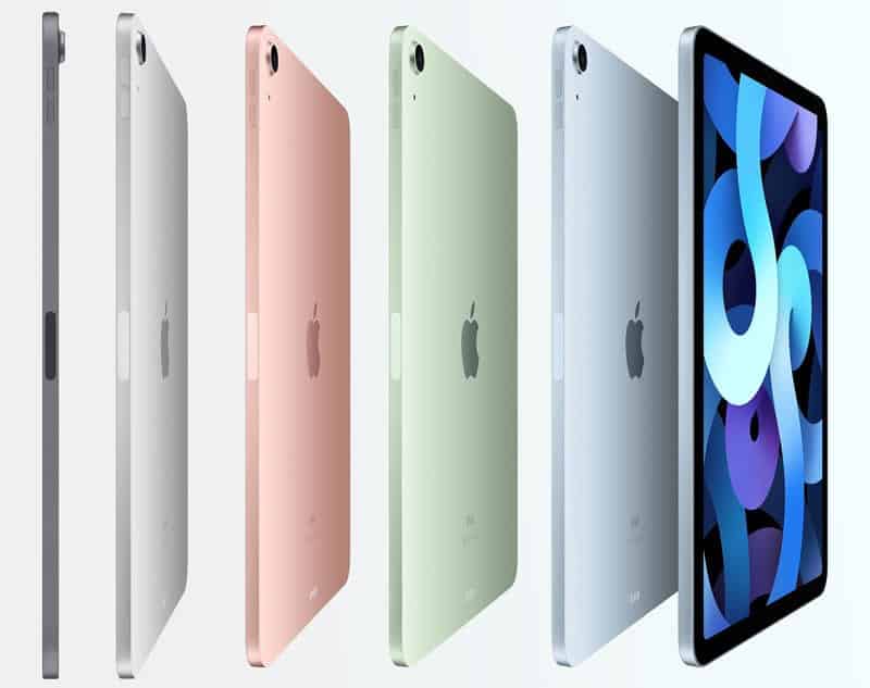 الوان Apple iPad Air 2020