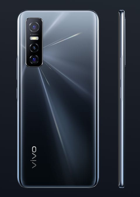 هاتف Vivo Y73s 5G باللون الأسود