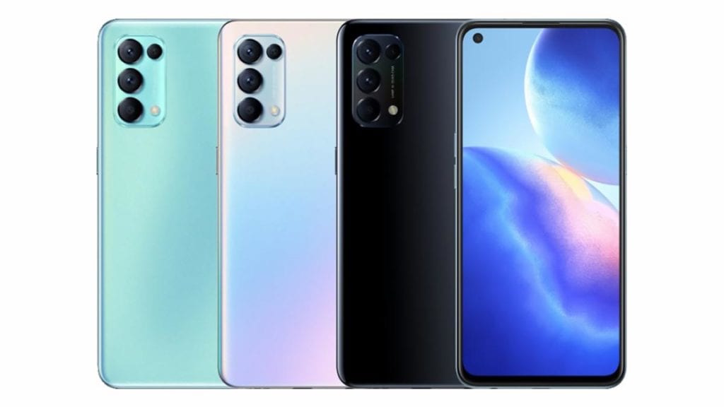 الوان هاتف Oppo Reno 5K