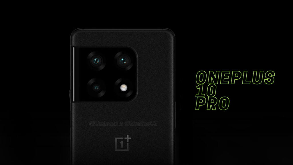 OnePlus 10 Pro render