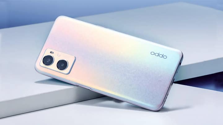 Oppo A96 Blue color