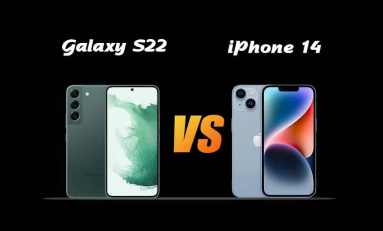 iPhone 14 VS Samsung S22