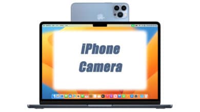 Verwenden Sie Ihr iPhone als Webcam auf Ihrem Mac