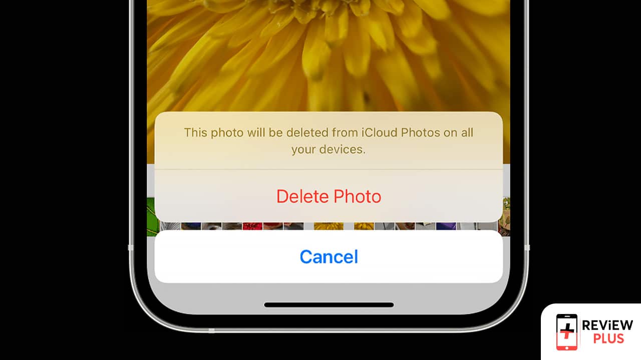 Delete photos on your iPhone