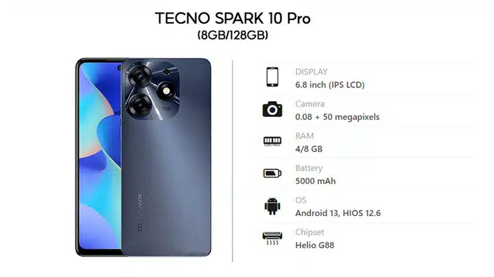 La verdad detrás del Tecno Spark 10 Pro - Reseña en español 