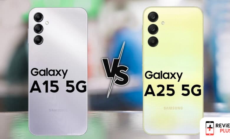 Samsung A15 vs Samsung A25